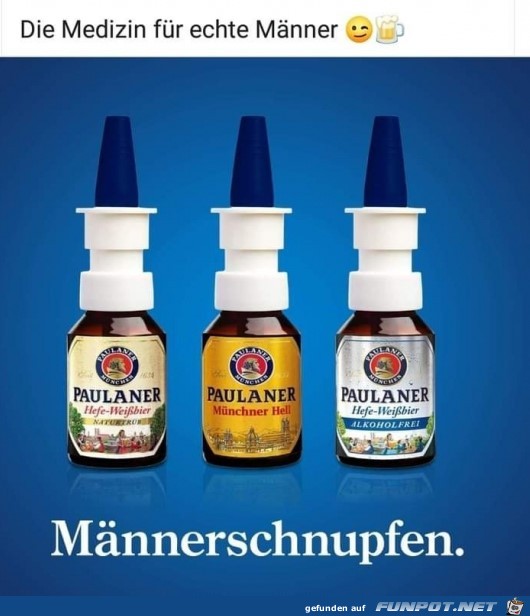 Mannerschnupfen