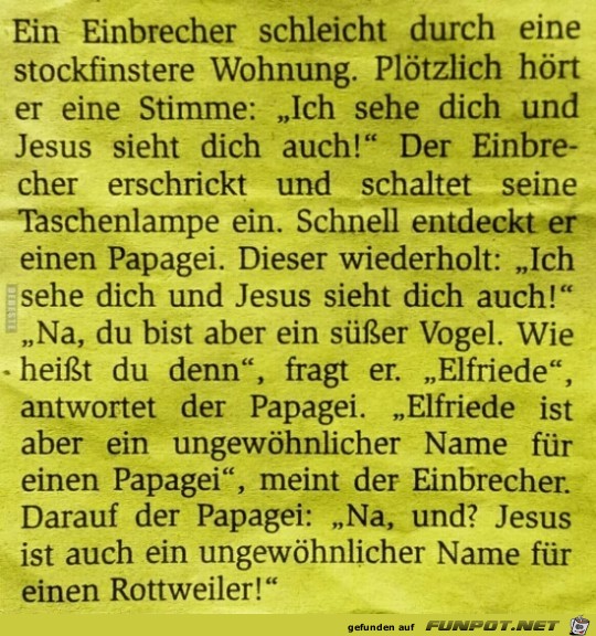 Ich sehe dich und Jesus sieht dich auch