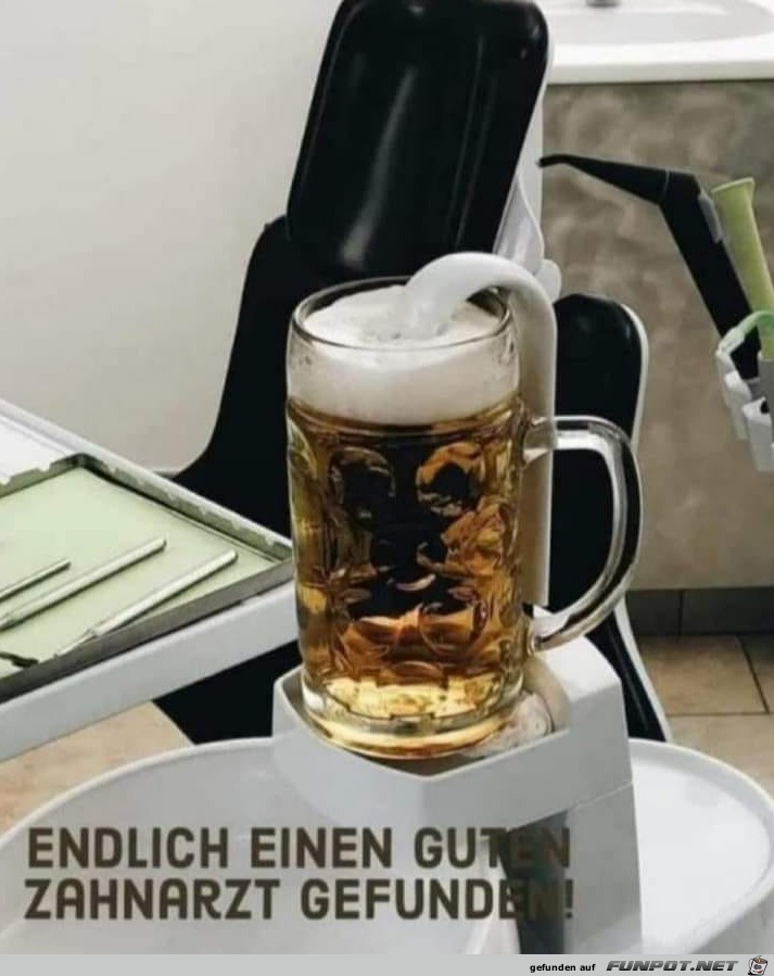 Endlich ein ordentlicher Zahnarzt