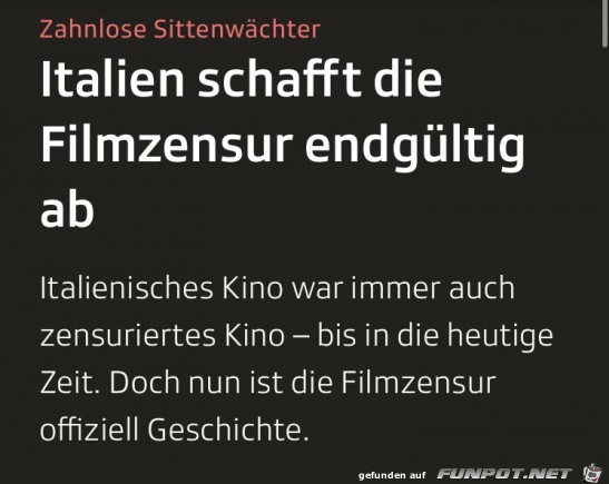 Filmzensur