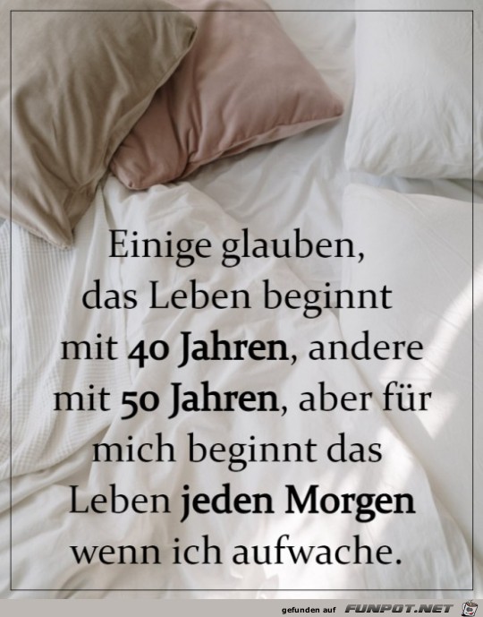 Wann das Leben beginnt