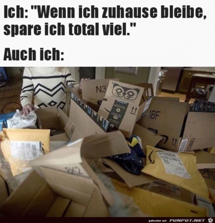 Wenn ich zuhause bleibe