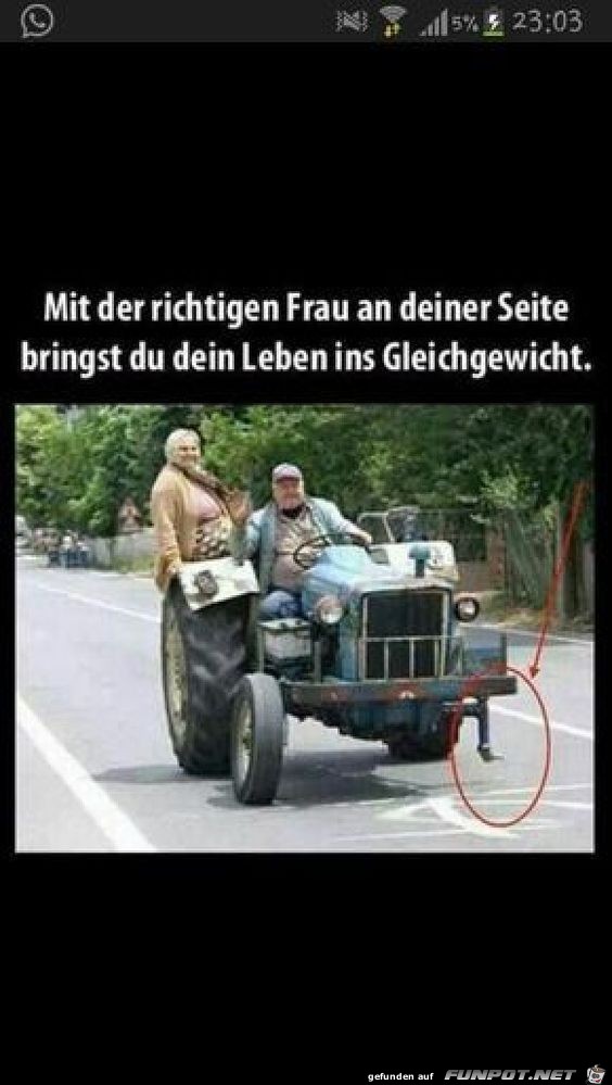 Mit der richtigen Frau an deiner Seite