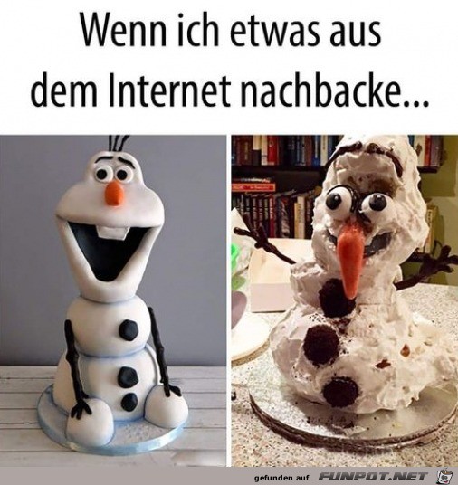 Aus dem Internet nachgebacken