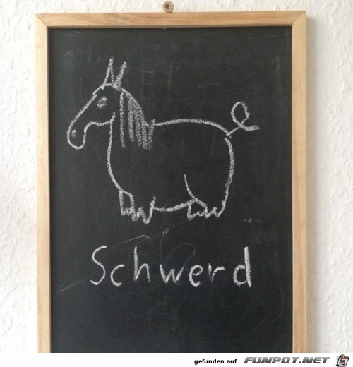 Schweres Pferd