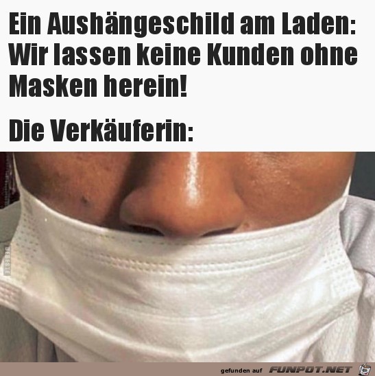 Ein Aushaengeschild