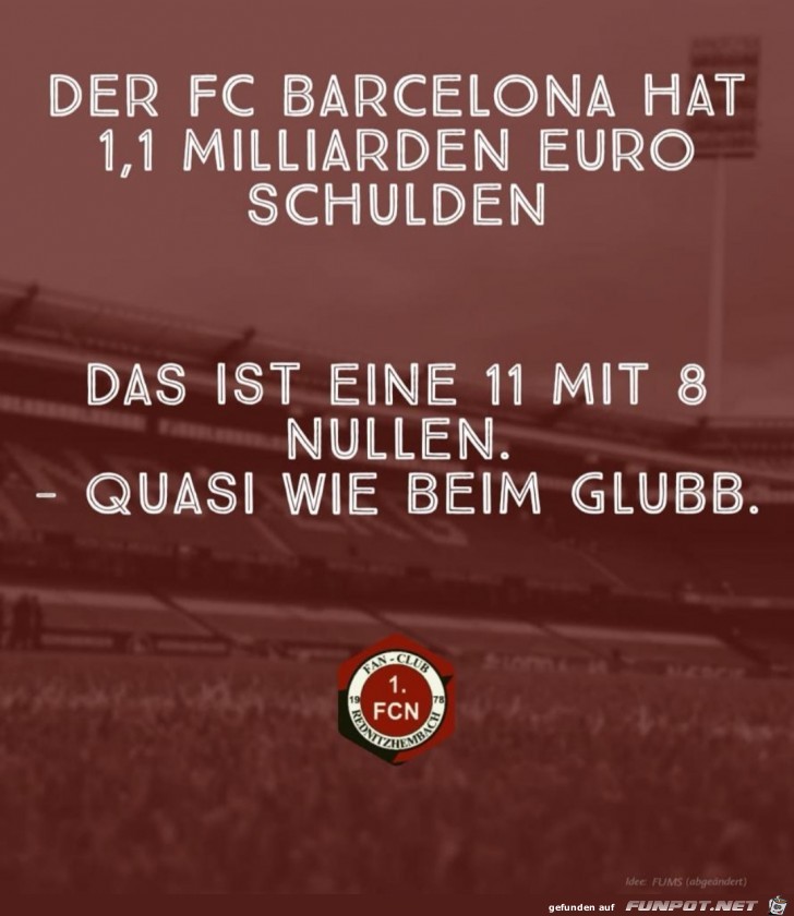 Wie beim 1. FCN