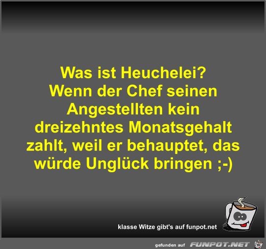 Was ist Heuchelei?