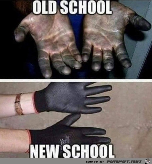 old school und new school
