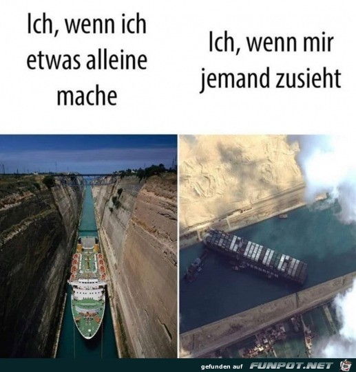 Mit und ohne Zuschauer