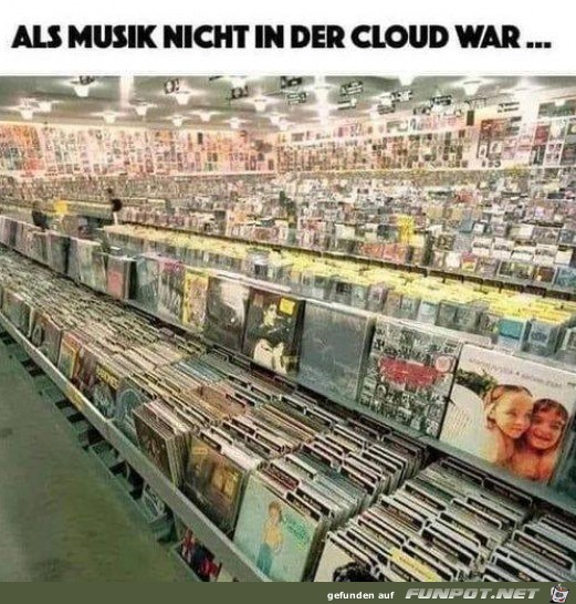 Als es noch keine Cloud gab