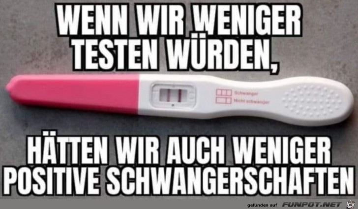 Weniger testen Weniger testen