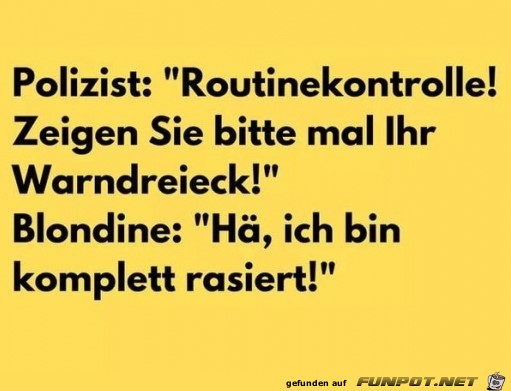 Routinekontrolle