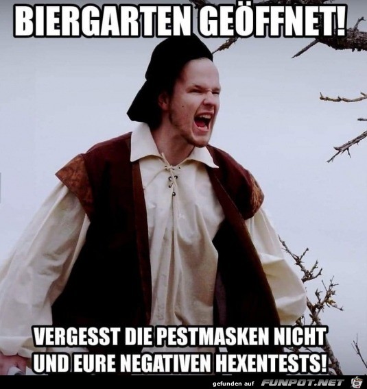 Biergarten geffnet