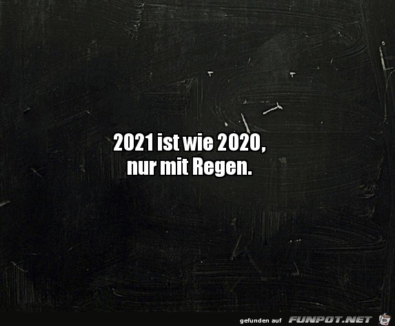 2021 ist wie 2020