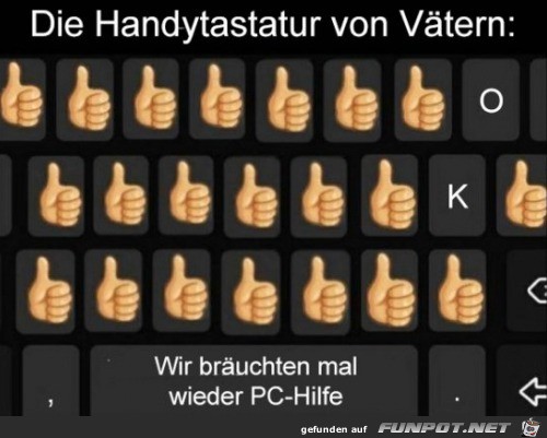 Handytastatur von Vtern