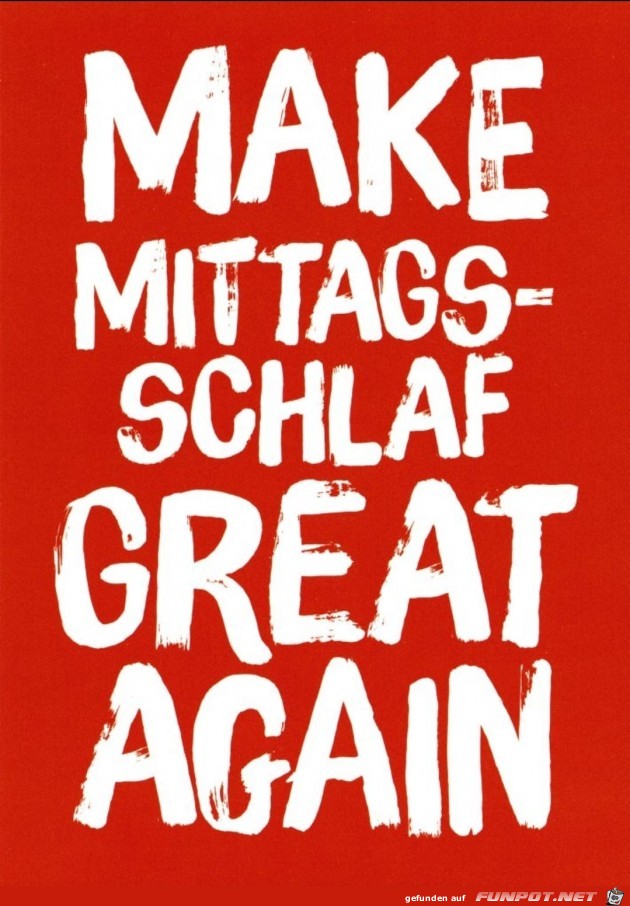 Mittagsschlaf Mittagsschlaf