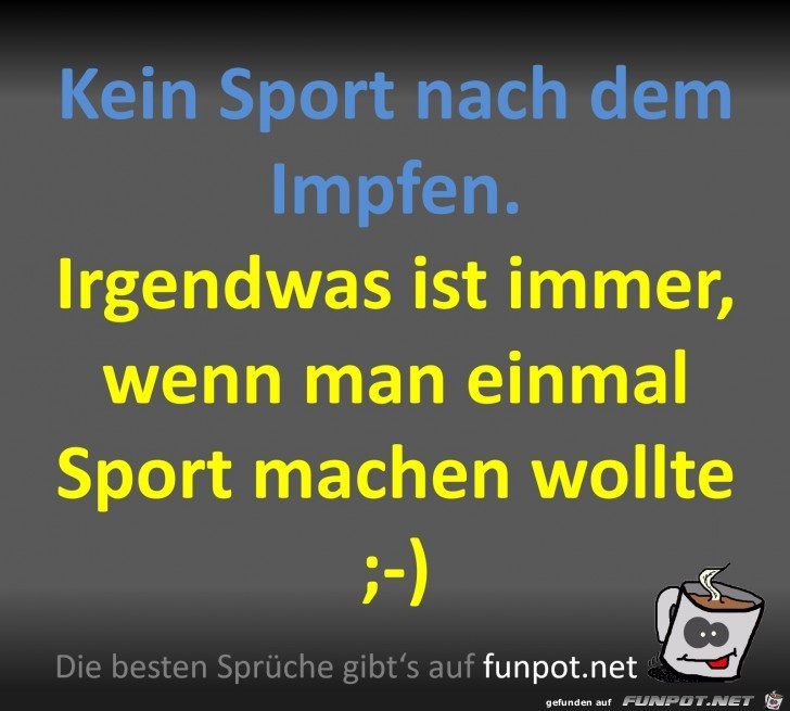 Kein Sport