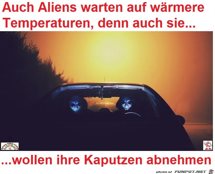 Aliens warten