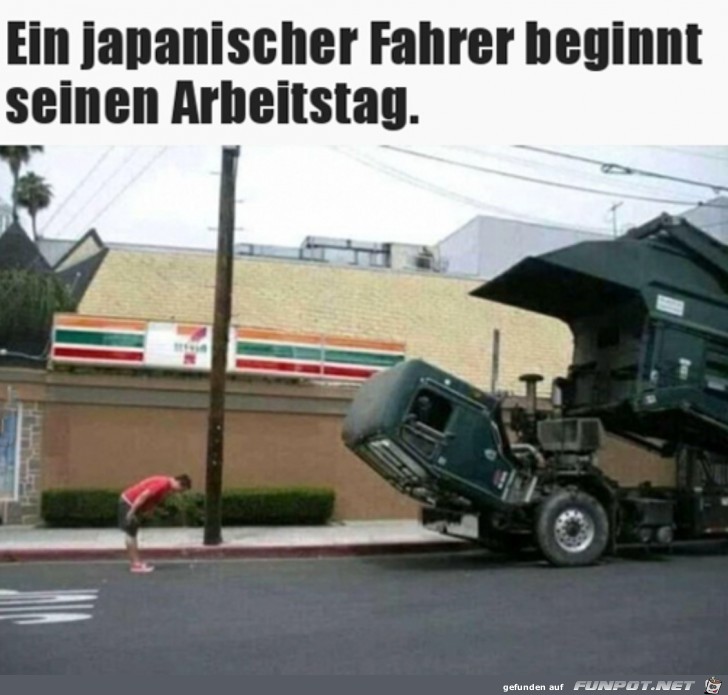 So beginnt man in Japan die Arbeit