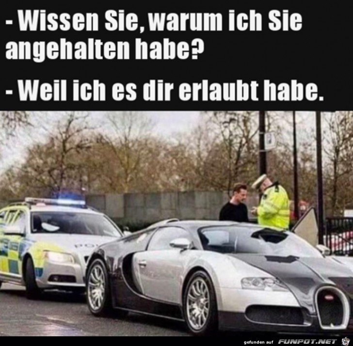 Da hat er wohl recht