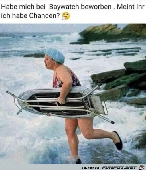 Bei Baywatch beworben