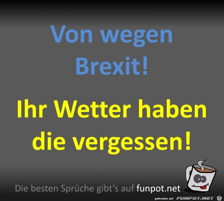 Von wegen Brexit