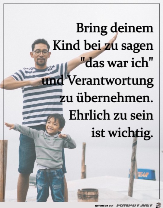 Ehrlich sein