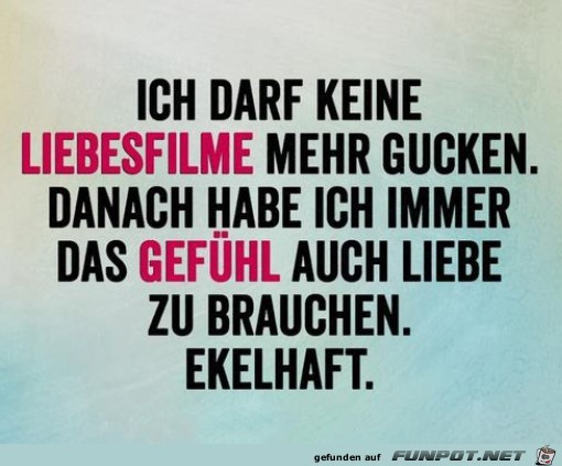 Keine Liebesfilme