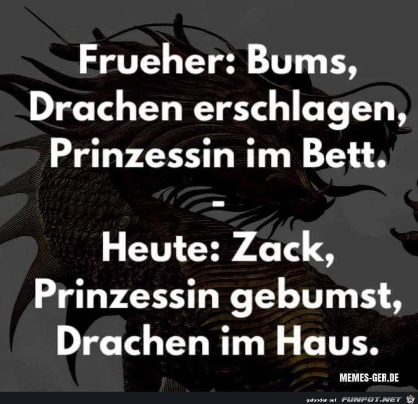 Drachen im Haus