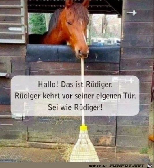 Kehr vor deiner eigenen Tr