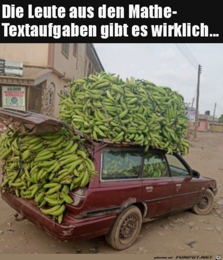 Ziemlich viele Bananen