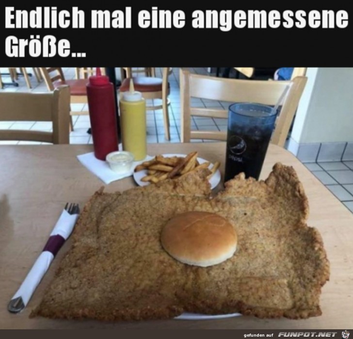 Ordentliche Größe Ordentliche Größe