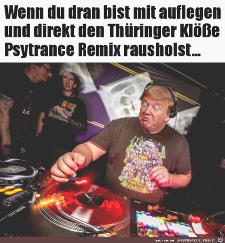 Super Musik aufgelegt