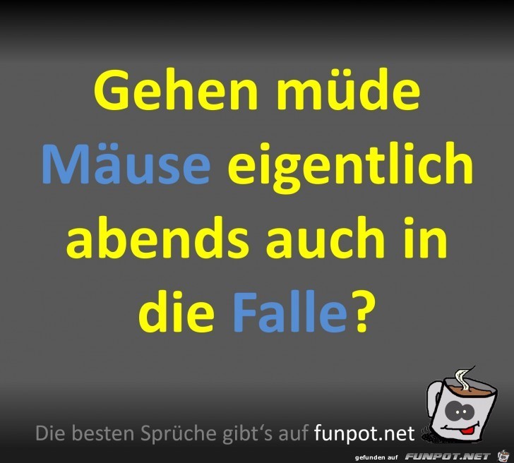 Muse gehen in die Falle