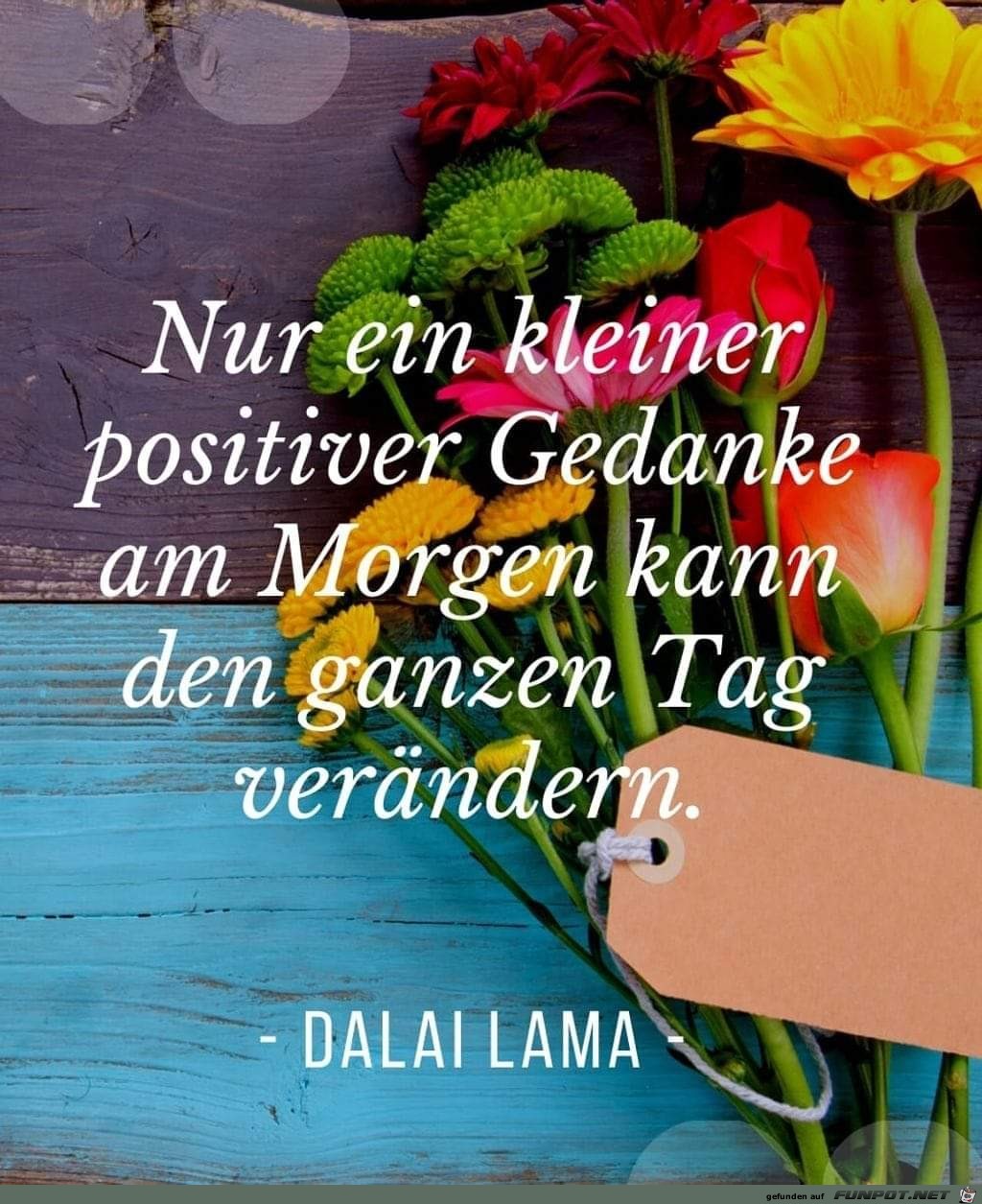 Nur ein kleiner positiver Gedanke