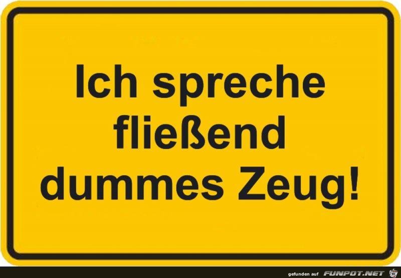 Dummes Zeug