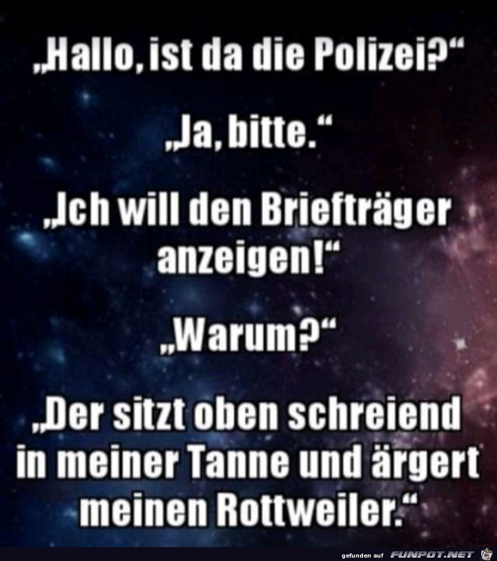 böser Briefträger böser Briefträger