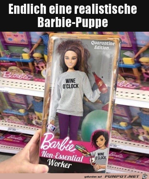 Lustige Barbie
