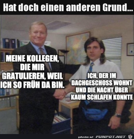 Kaum geschlafen