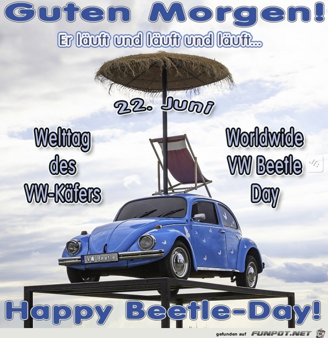 Welttag des VW Käfer