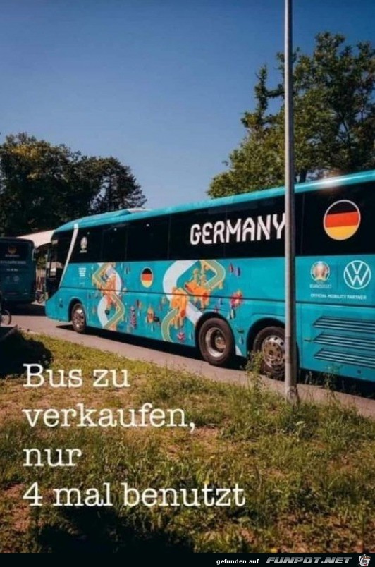 Bus zu verkaufen