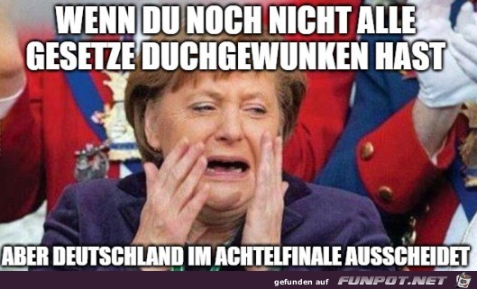 Deutschland ist ausgeschieden