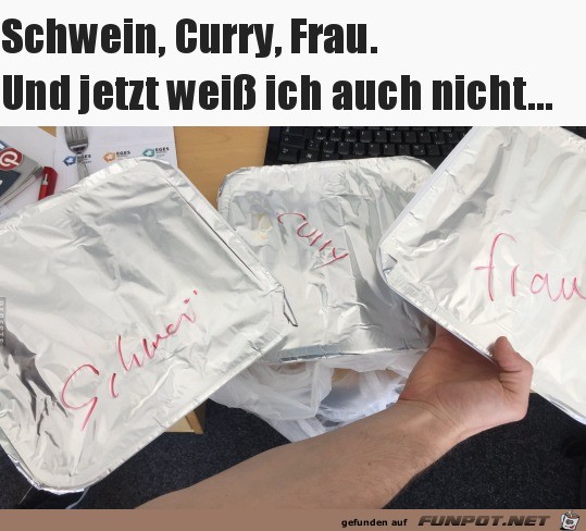 Komisches Essen