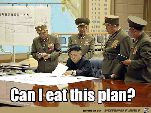 Kann ich den Plan essen?