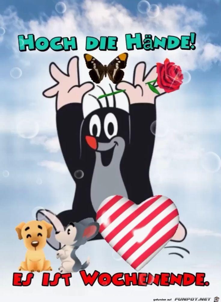 Hoch die Hnde ! Es ist Wochenende