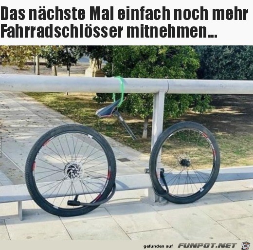 Zu wenig Schlsser gehabt