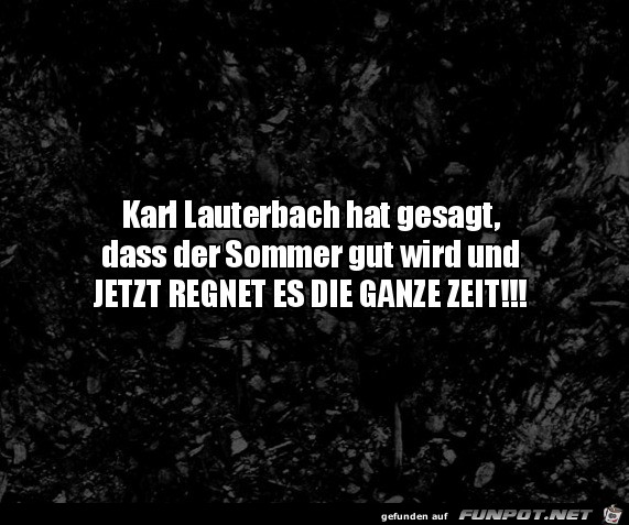 Der Lauterbach lag falsch