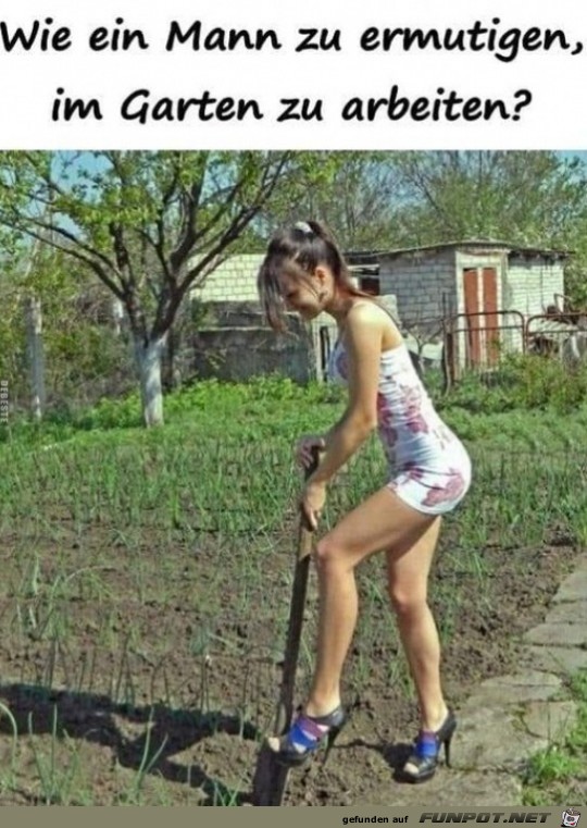 Motivation zur Gartenarbeit