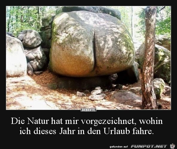 Die Natur hat mir